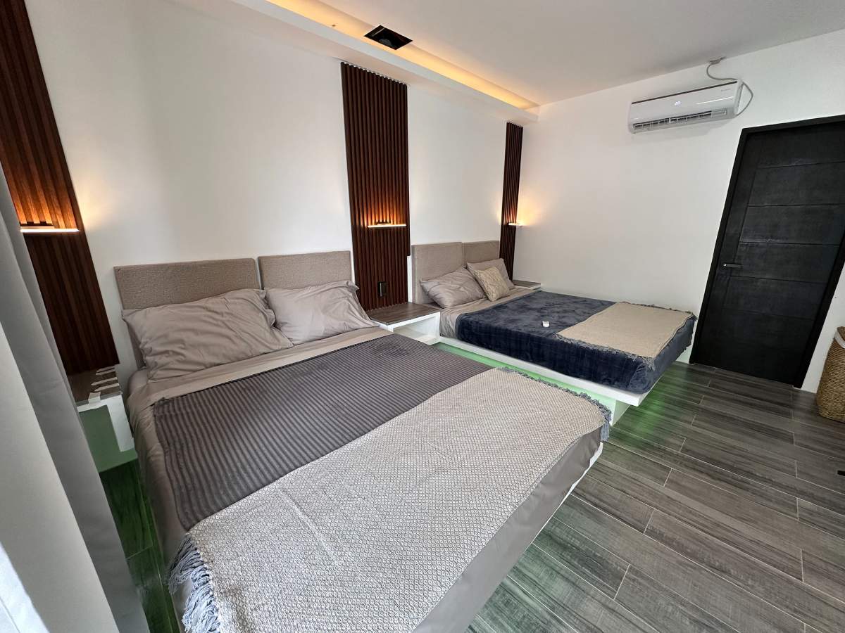 Shallow turquoise sea